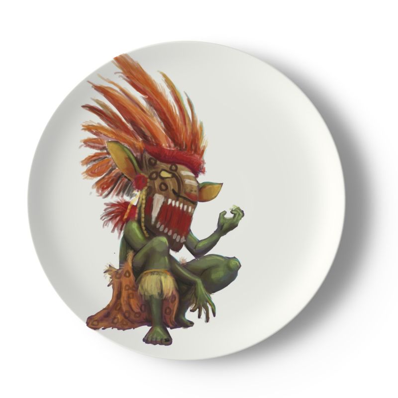 The Small Book Of Goblinkin China Plate